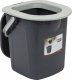 Branq Toaleta turystyczna wiadro WC antracyt z pokrywą 22L 1306 (5906142985722) 11