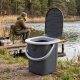 Branq Toaleta turystyczna wiadro WC antracyt z pokrywą 22L 1306 (5906142985722) 15
