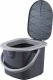 Branq Toaleta Turystyczna Wiadro WC Antracyt z pokrywą 15,5L 1305 (5906142985685) 6