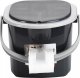 Branq Toaleta Turystyczna Wiadro WC Antracyt z pokrywą 15,5L 1305 (5906142985685) 10
