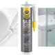 K2 Silikon Sanitarny SILO Bezbarwny Odporny Na Pleśń I Grzyby 300 ml B263 (5906142986026) 4