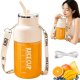xxxxxxxxxxxxxxxx Verk Group (Verk) Bidon blender butelka USB 1200ml kubek do smoothie shaker ze słomką paskiem 1