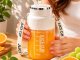 xxxxxxxxxxxxxxxx Verk Group (Verk) Bidon blender butelka USB 1200ml kubek do smoothie shaker ze słomką paskiem 2