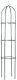 Vilde Pergola ogrodowa obelisk metalowa zielona 36x36x194 cm (5900670122215) 3