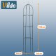 Vilde Pergola ogrodowa obelisk metalowa zielona 36x36x194 cm (5900670122215) 5