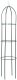 Vilde Pergola ogrodowa obelisk metalowa zielona 36x36x194 cm (5900670122215) 7