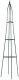 Vilde Pergola ogrodowa obelisk metalowa zielona 33x32x190 cm (5900670122222) 3