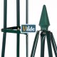 Vilde Pergola ogrodowa obelisk metalowa zielona 33x32x190 cm (5900670122222) 4