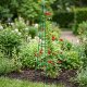 Vilde Pergola ogrodowa obelisk metalowa zielona 33x32x190 cm (5900670122222) 6