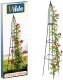 Vilde Pergola ogrodowa obelisk metalowa zielona 33x32x190 cm (5900670122222) 9