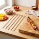 BBQ Szpikulce do szaszłyków stalowe 40 cm 6 szt. (5900670117761) 2