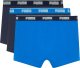 Puma Bokserki męskie 3 pak granatowe, niebieskie 947130 06 2XL 2