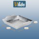 Vilde Koszyk do grillowania stalowy perforowany 27x23x5 cm (5900670122444) 5