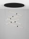 Lampa wisząca Luces Exclusivas LED URUBICHA 36W LE44692 3