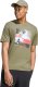Adidas Koszulka męska Memories of Sport Outdoor Graphic khaki KC7098 XL 1