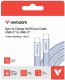 Kabel USB Verbatim USB-C - USB-C 1.2 m Fioletowy (30278) 3