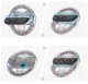 Kierownica JYS 2x Kierownica Na Joy-con Do Nintendo Switch 2 / Kolorowa Crystal Clear / / -ns2290-v2 (SB11933) 5