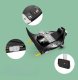 Fotelik samochodowy Maxicosi Maxi-Cosi FamilyFix 360 i-Size Baza ISOFIX FlexiSpin 40-105 cm 0-4 lata (8712930170495) 6