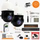 Rejestrator ORLLO Zestaw 2 Kamer WIFI IP PoE Obrotowe Z10+NVR1+SWITCH SW2+DYSK1TB 6