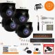 Kamera IP ORLLO Zestaw 4 Kamer WIFI IP PoE Bezprzewodowe Obrotowe Z10+NVR1+Switch SW2 6