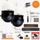 Rejestrator ORLLO Zestaw 2 Kamer WIFI IP PoE Obrotowe Z10+NVR1+switch SW1 5