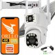 Kamera IP ORLLO WIFI 4G SIM TZ8 4K obrotowa z panelem słonecznym 2 obiektywy 1