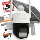 Kamera IP ORLLO 4K GSM AI 8MPx zewnętrzna Z17 ultra panel solarny 1