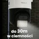 Kamera IP ORLLO 4K GSM AI 8MPx zewnętrzna Z17 ultra panel solarny 9