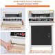 VeroTech Gilotyna do papieru elektryczna 450 mm 18 cali heavy duty biuro 4