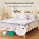 Mollyflex Topper materac nawierzchniowy memory foam 10 cm 152x203 komfort snu 7