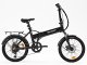 Rower elektryczny Sharp Składany E-Bike 250W Silnik / App / czarny (BK-FD03-EB) 1