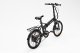 Rower elektryczny Sharp Składany E-Bike 250W Silnik / App / czarny (BK-FD03-EB) 7