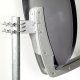 Antena satelitarna Fuba DAA 850A antracytowy SAT talerz 85cm aluminium (11006083) 4