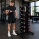UNDERFIT Zestaw hantli gumowanych 1-8 kg ze stojakiem pionowym 8 par UNDERFIT 4