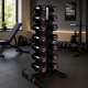 UNDERFIT Zestaw hantli gumowanych 1-8 kg ze stojakiem pionowym 8 par UNDERFIT 7