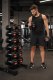 UNDERFIT Zestaw hantli gumowanych 2,5-15 kg ze stojakiem pionowym 6 par UNDERFIT 4