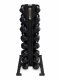 UNDERFIT Zestaw Hantli HEX 1-8 kg ze stojakiem pionowym 8 Par UNDERFIT 1