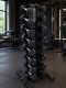 UNDERFIT Zestaw Hantli HEX 1-8 kg ze stojakiem pionowym 8 Par UNDERFIT 3