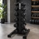 UNDERFIT Zestaw Hantli HEX 1-8 kg ze stojakiem pionowym 8 Par UNDERFIT 5