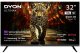 Telewizor Dyon Ultimax 32H-TI-W 81,3 cm (32") HD Smart TV Wi-Fi Czarny (D800260) 1