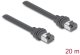 Delock Patchkabel RJ45 Cat.6 20 m Szary (90676) 1