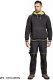 CERVA Bluza - Knoxfield antracyt/żółty S 5
