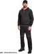 CERVA Bluza KNOXFIELD - antracyt/czerwony S 1
