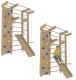 Babygame Drabinka gimnastyczna drewniana + ścianka do wspinaczki Mistrz Max 2