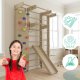 Babygame Drabinka gimnastyczna drewniana + ścianka do wspinaczki Mistrz Max 5