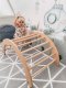 Małpiszon Domowy plac zabaw Sweet Plus biały | Montessori | bujak + zjeżdżalnia 2w1 9