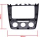 Radio samochodowe Einparts Automotive EINPARTS RAMKA MONTAŻOWA DO RADIA SKODA YETI 2009-2017 MANUAL AC ZATRZAS 10