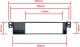 Radio samochodowe Einparts Automotive EINPARTS Ramka do montażu radia do BMW 3 E46 1998-2005 z miejscami na śruby 2