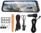 Wideorejestrator Hoco Kamera samochodowa na lusterko z wyświetlaczem 9,66" 1080p/30fps + kamera tylna 720p/30fps DV16 czarna 4