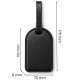 Satechi Lokalizator Smart Tag w etykiecie do walizki bagażu Apple Find My Bluetooth 4